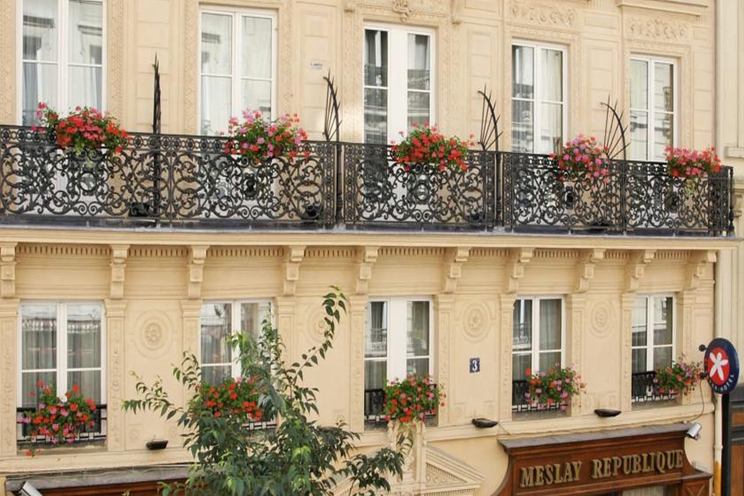 Hotel Meslay Republique París Exterior foto